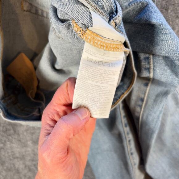 Gap 1969 Women’s 27 True Skinny Jeans Light Indigo Mid Rise Stretch Denim - Picture 6 of 9